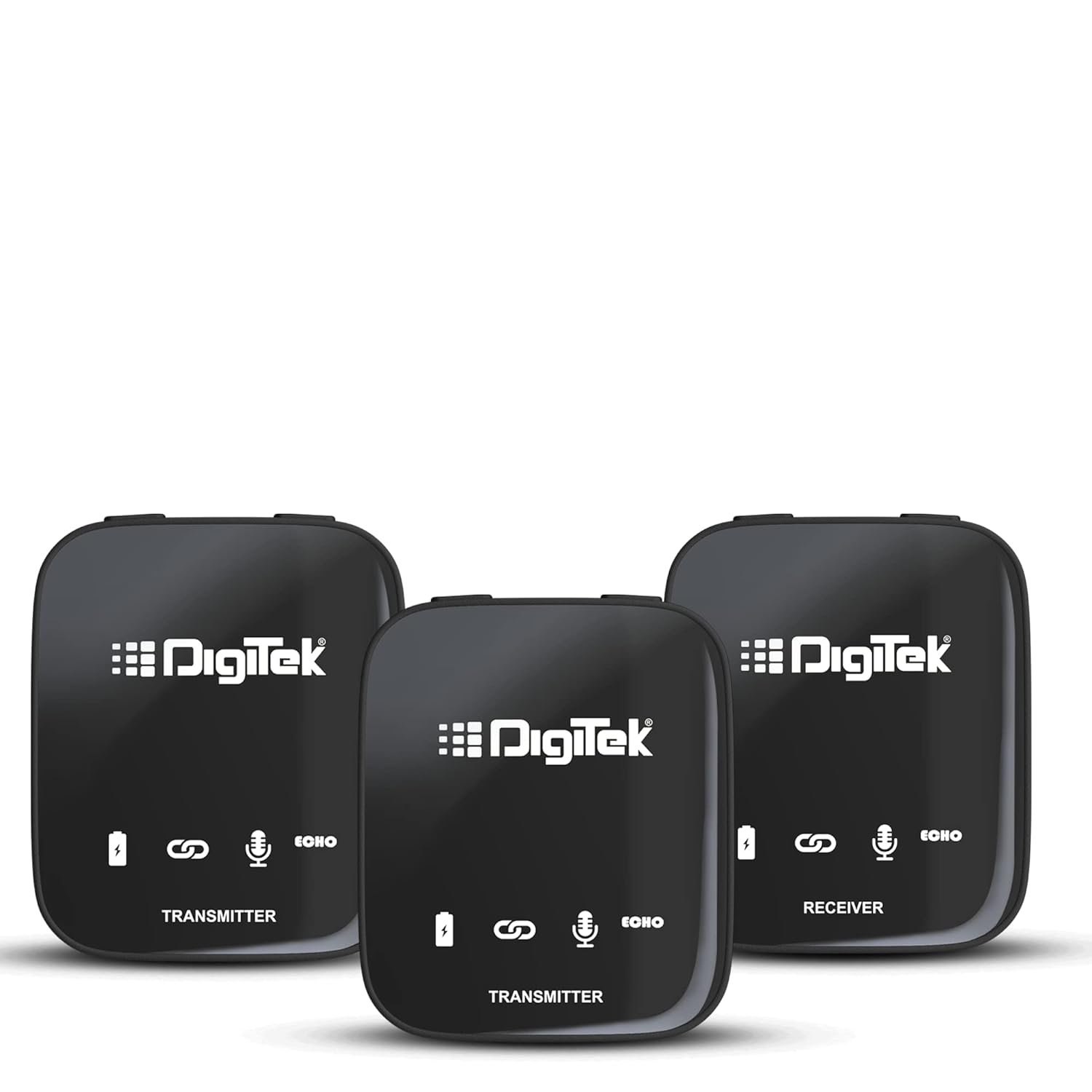 Digitek® (DWM 101 Wireless Microphone System with ANC Noise Reduction, 360° Sound Capture, 100M Range, Upto 12 Hrs Working Time, for DSLR Camera, Android & iOS Smartphones, Seamless Audio Recording Digitek® (DWM 101 Wireless Microphone System with ANC Noise Reduction, 360° Sound Capture, 100M Range, Upto 12 Hrs Working Time, for DSLR Camera, Android & iOS Smartphones, Seamless Audio Recording